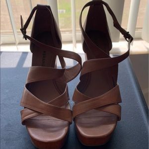 Lucky brand wedge heels